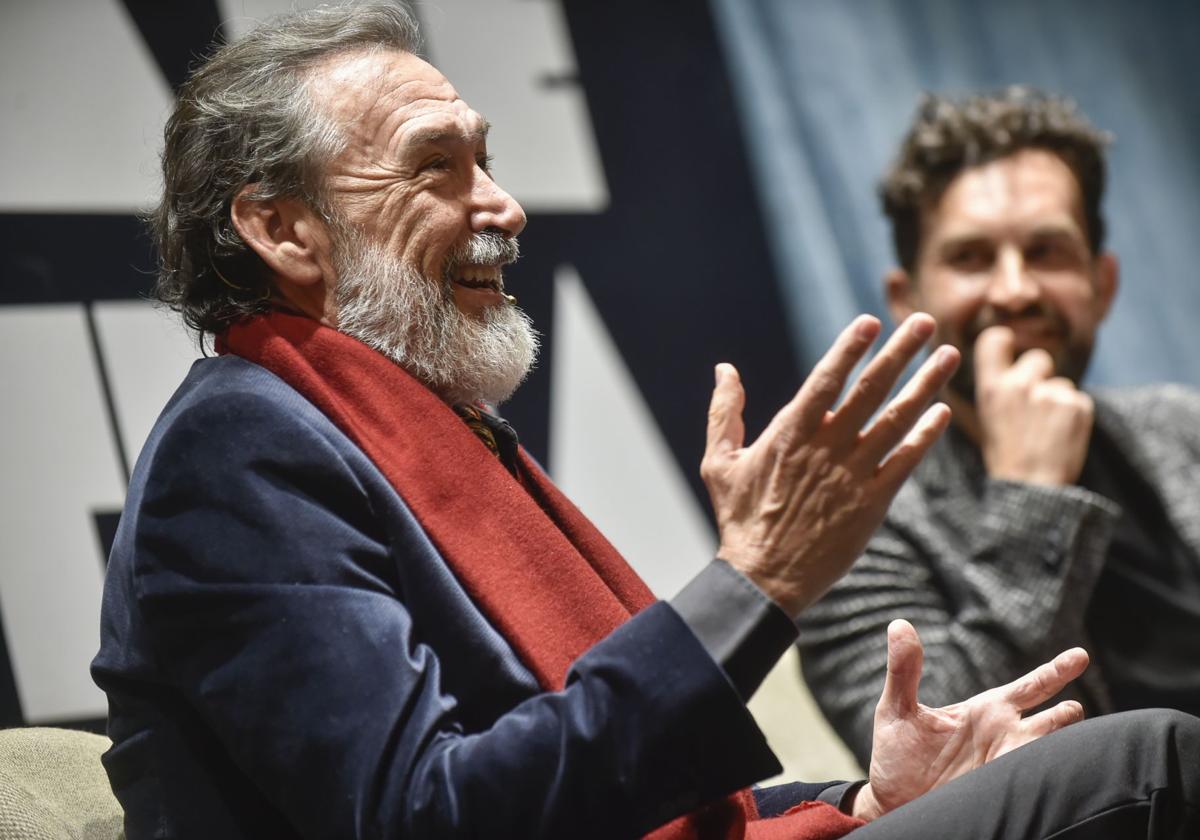 Ginés García Millán, en el Aula de Cultura de LA VERDAD