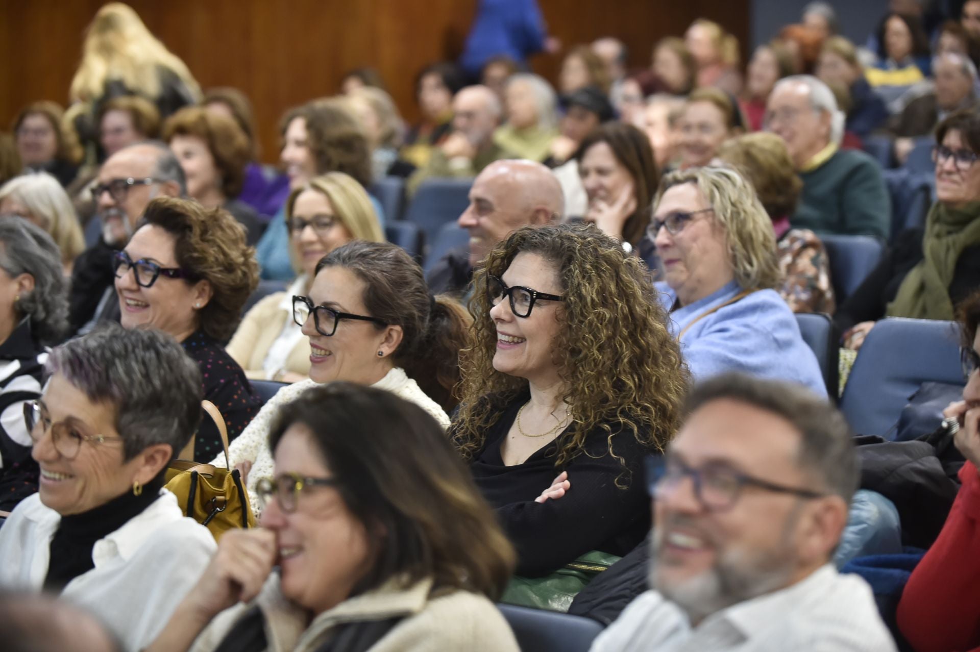 Ginés García Millán, en el Aula de Cultura de LA VERDAD