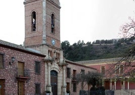 Plaza del santuario, donde se va a ejecutar la actuación.