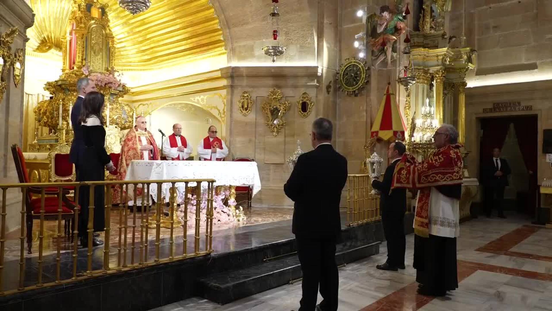 La visita de los Reyes a la Basílica de la Vera Cruz