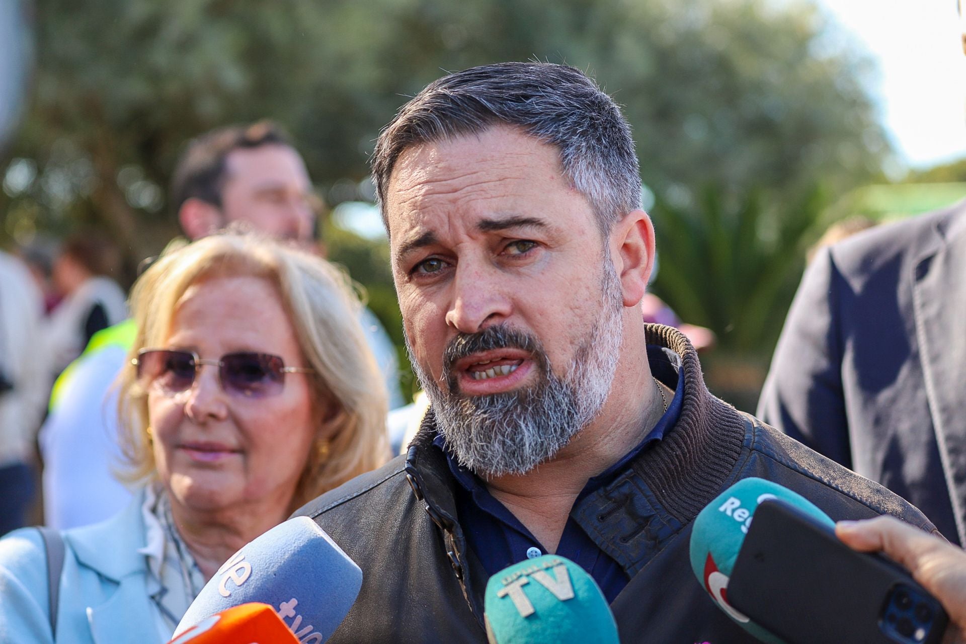 La visita de Abascal a Murcia, en imágenes