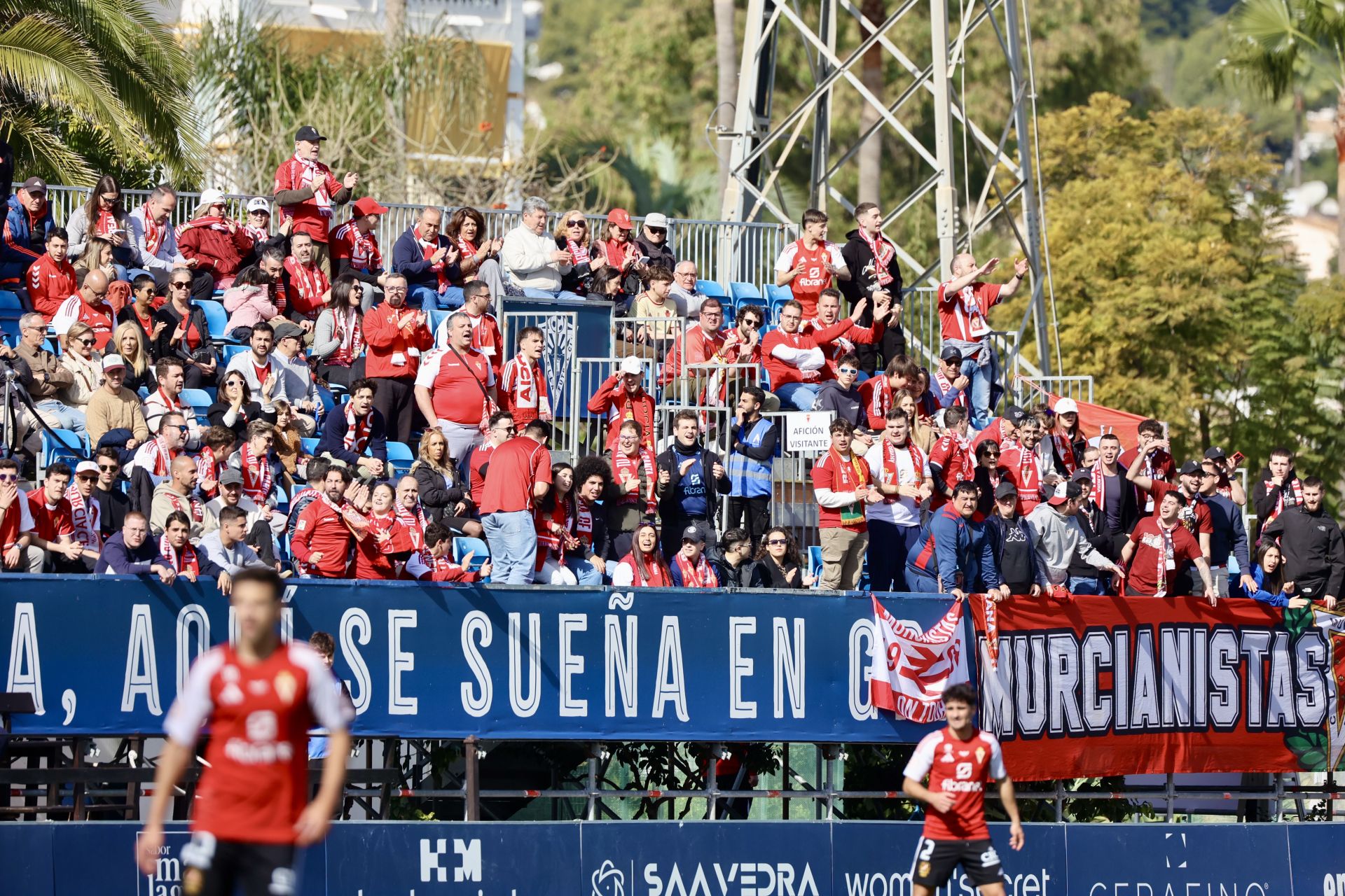 La victoria del Real Murcia frente al Marbella, en imágenes