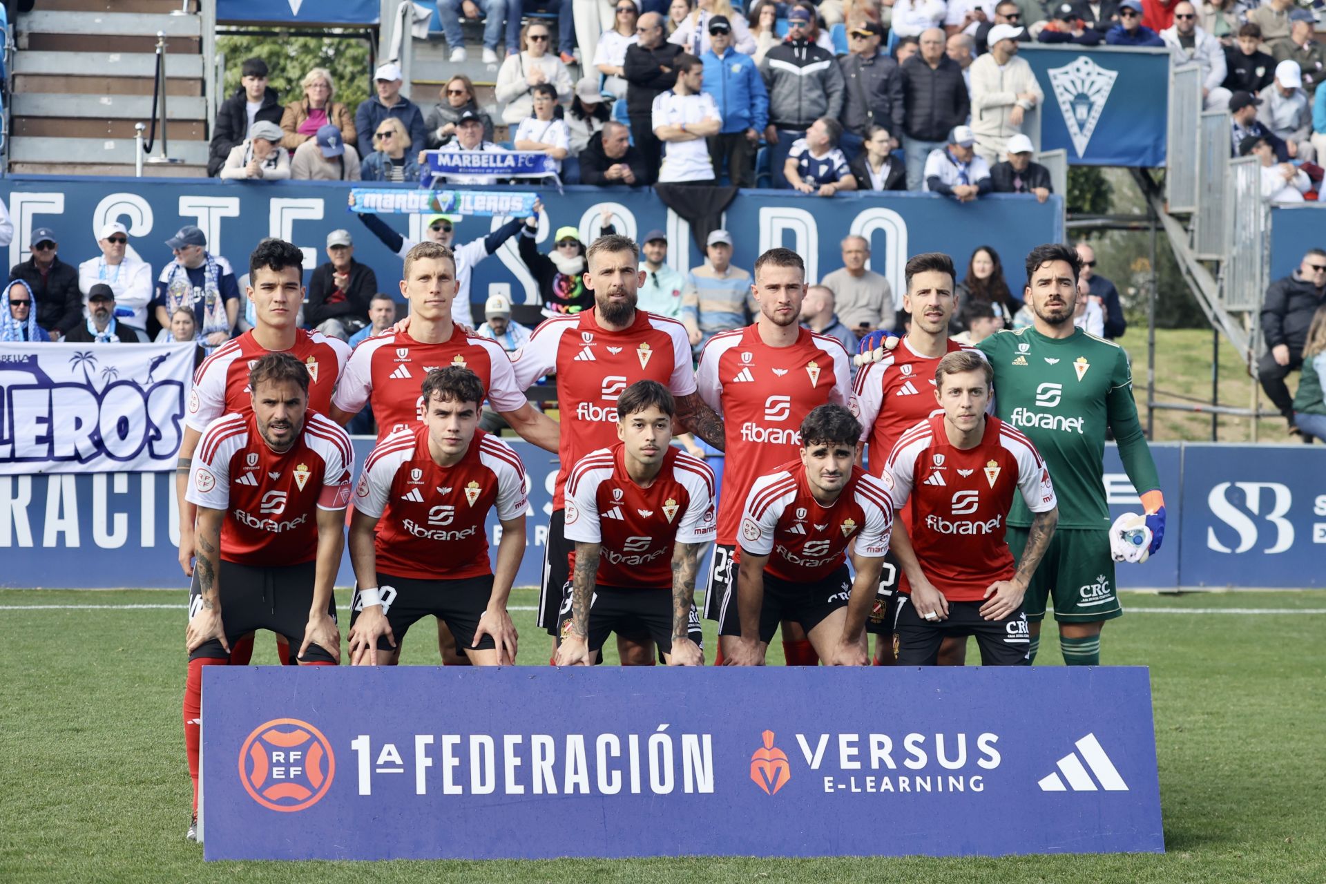 La victoria del Real Murcia frente al Marbella, en imágenes
