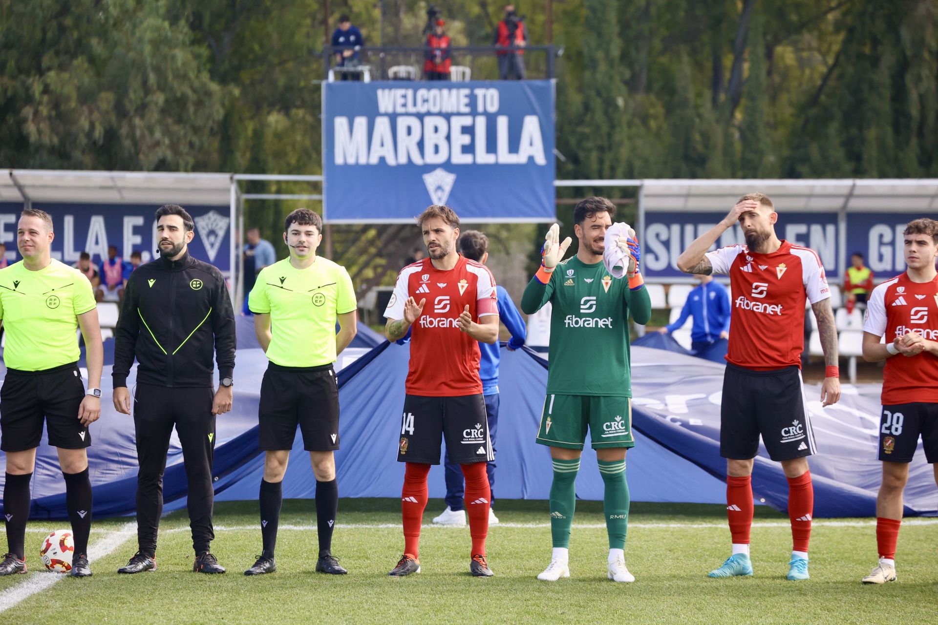 La victoria del Real Murcia frente al Marbella, en imágenes