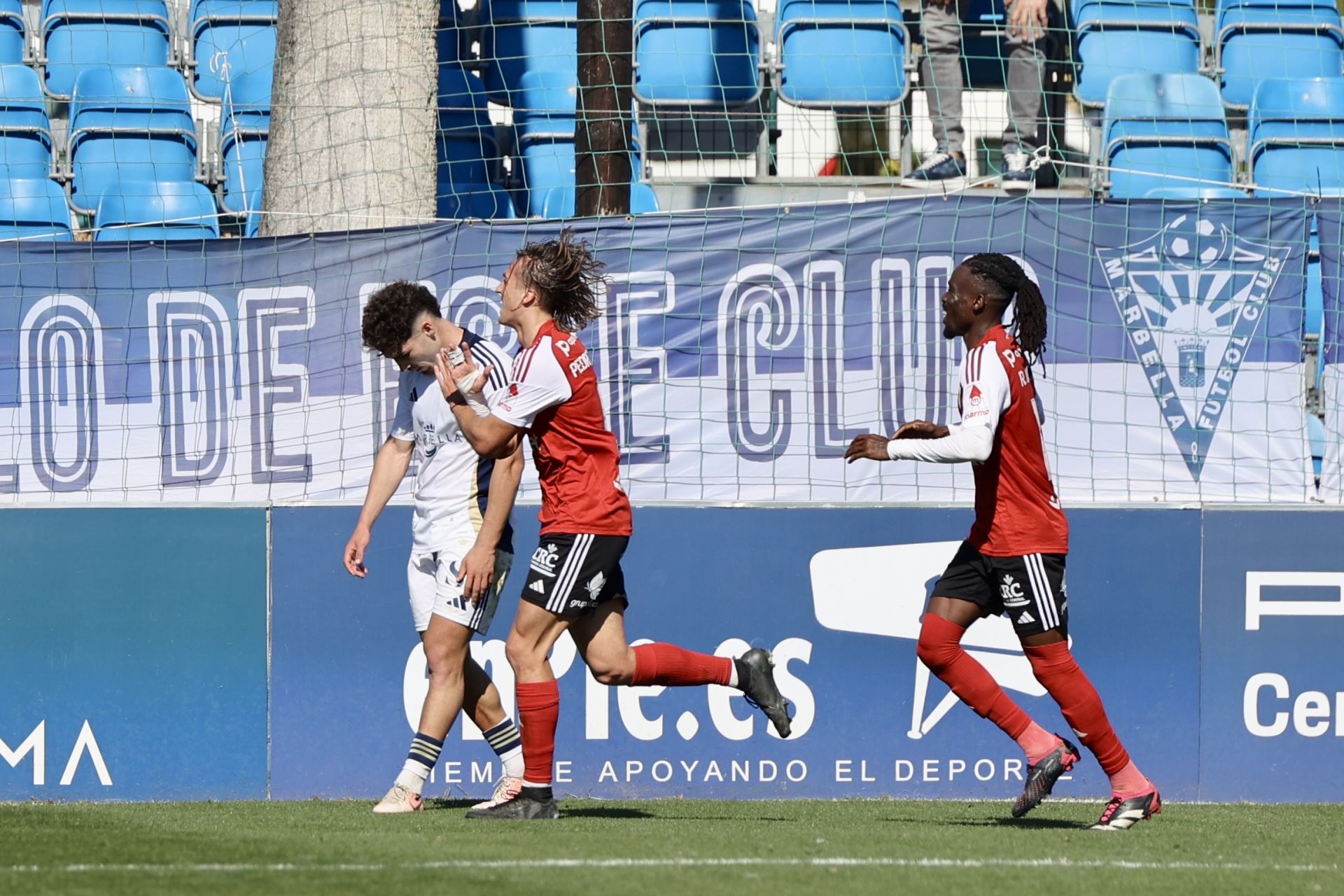 La victoria del Real Murcia frente al Marbella, en imágenes