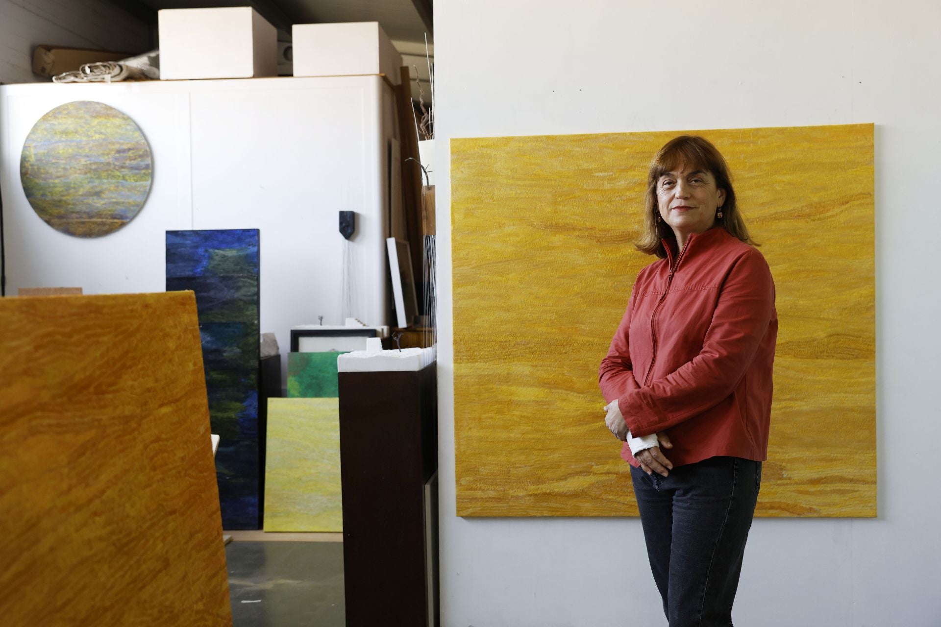 Las imágenes de la exposición &#039;Los colores del viento&#039; de Carmen Baena