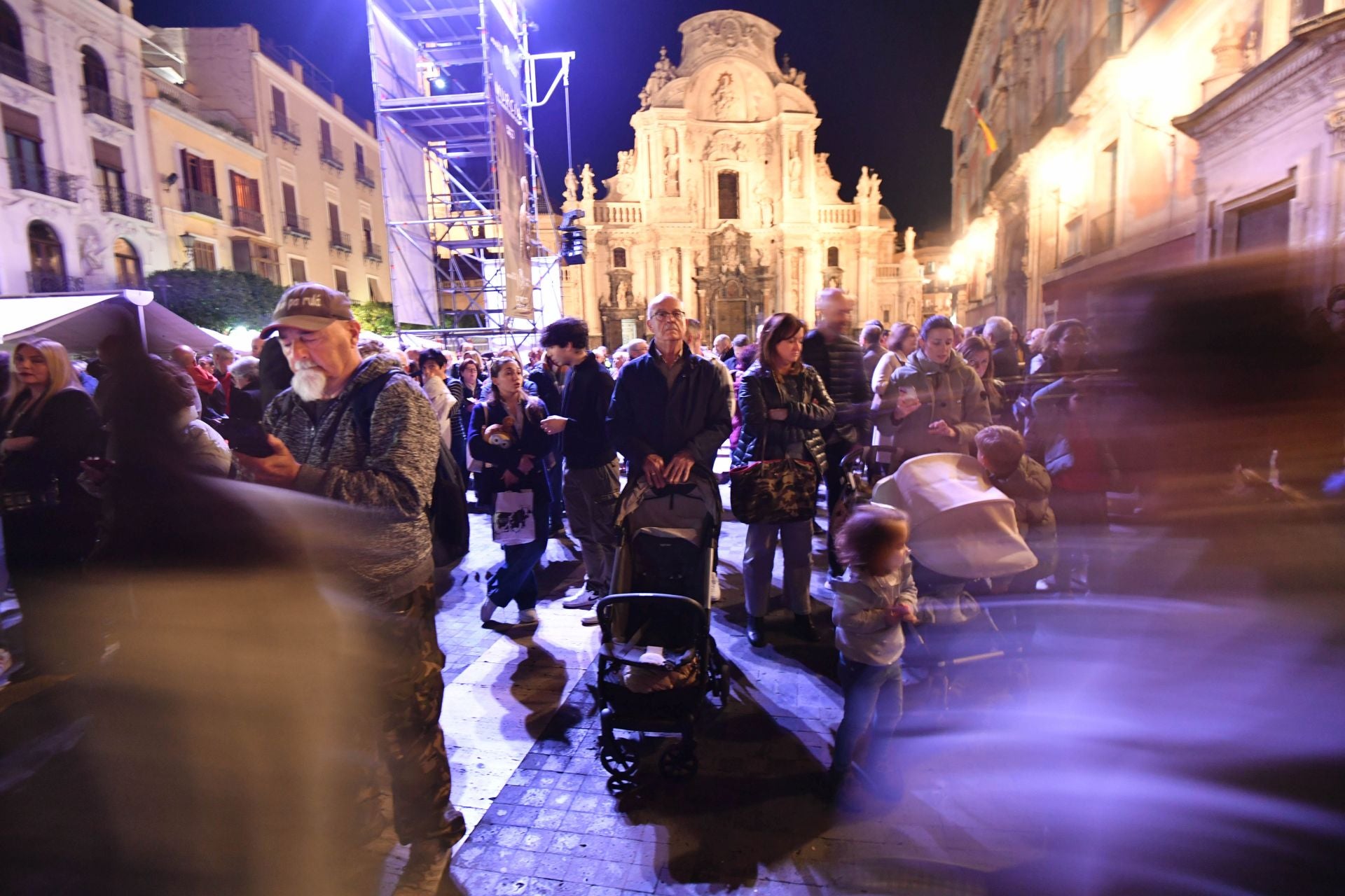 Espectáculo en el Moneo de Murcia, en imágenes