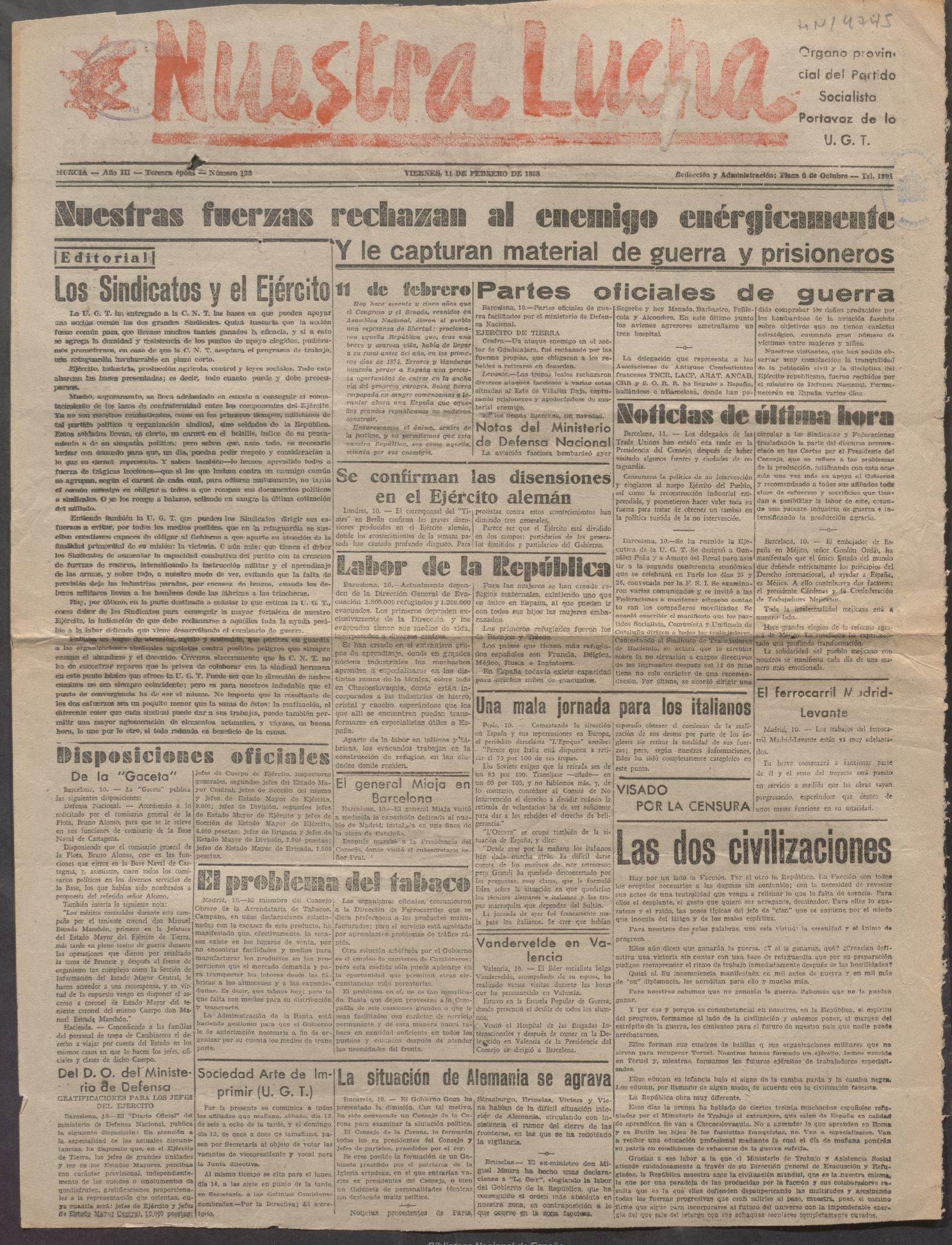 Imagen secundaria 2 - La inteligencia militar jugó un papel decisivo en ambos bandos. | Noticia del ascenso a coronel de Estado Mayor.