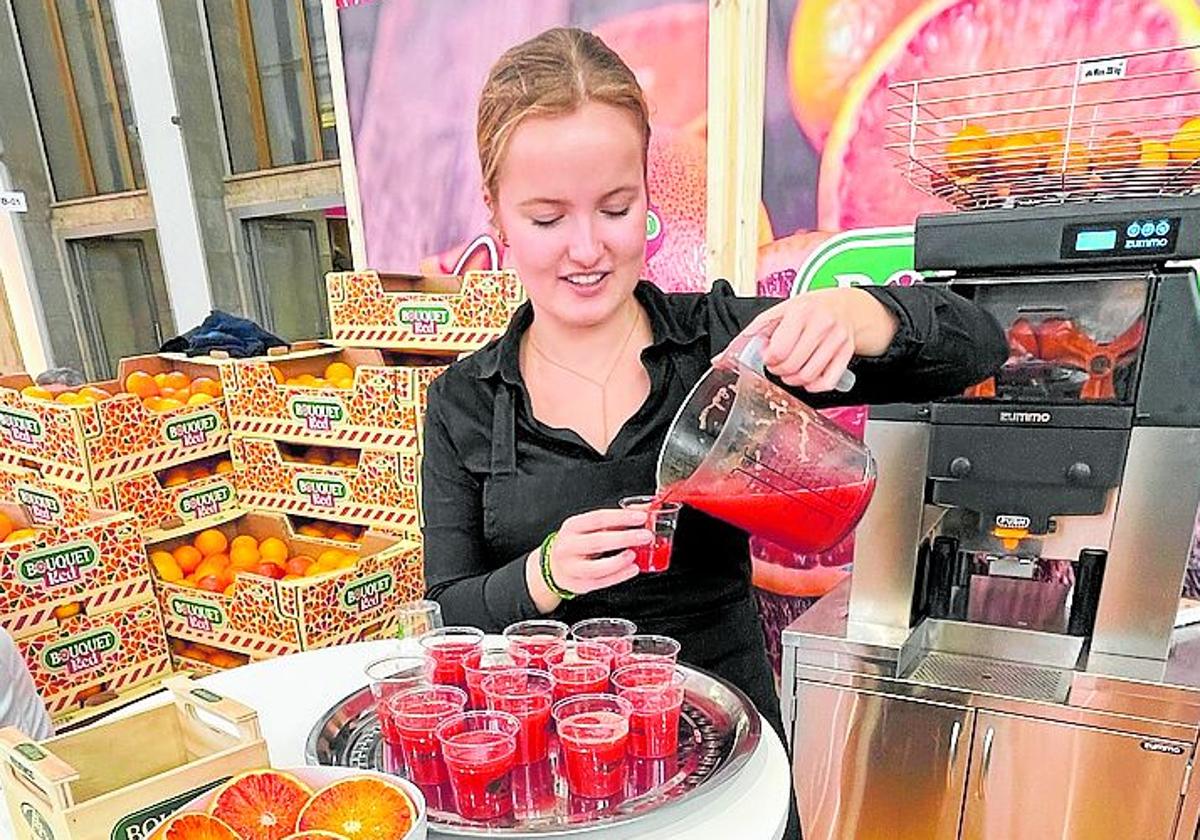 Anecoop presentó Red Bouquet, la marca de naranjas rojas de la cooperativa, en Fruit Logistica.