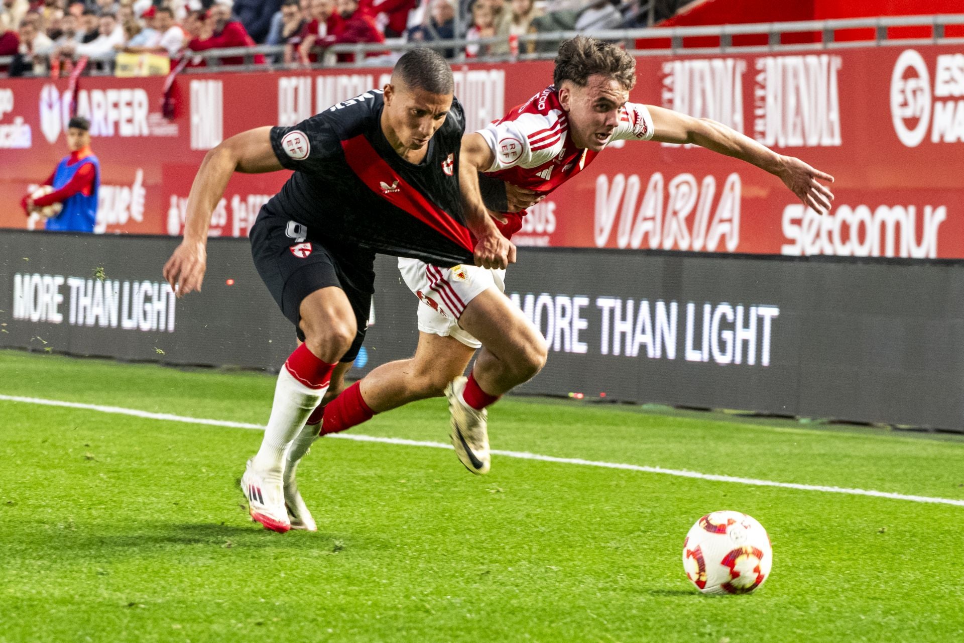 La derrota del Real Murcia frente al Sevilla Atlético, en imágenes