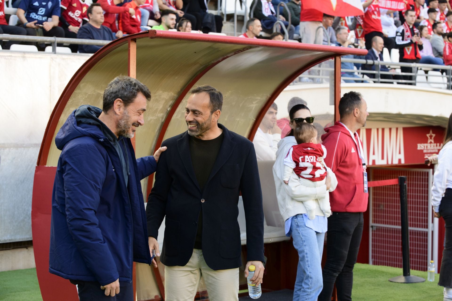 La derrota del Real Murcia frente al Sevilla Atlético, en imágenes