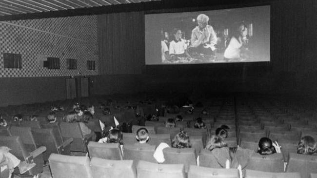 Imagen después - En la actual Filmoteca Regional estuvo el cine Salzillo.