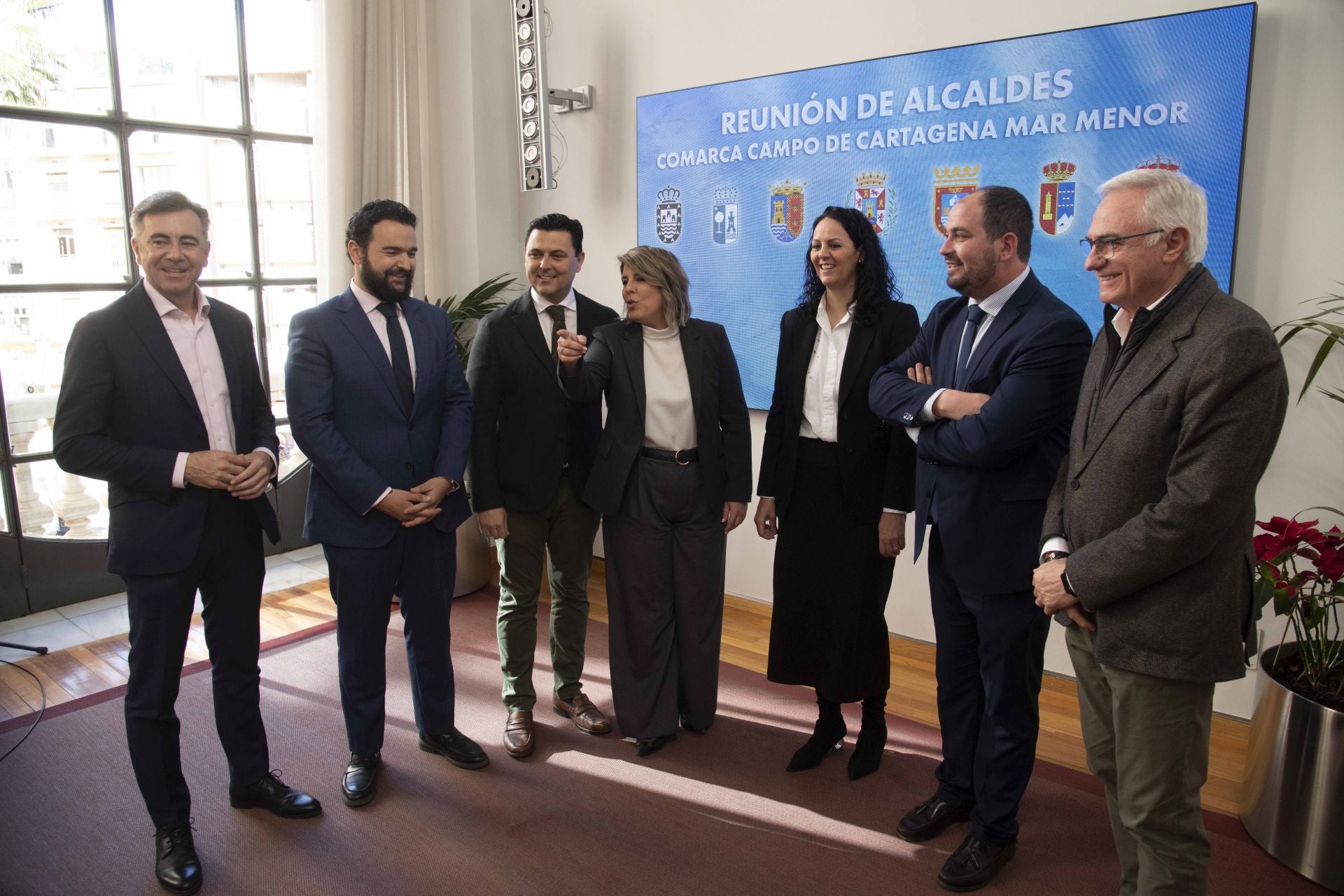 La formalización de la Asociación de Municipios del Campo de Cartagena y el Mar Menor, en imágenes