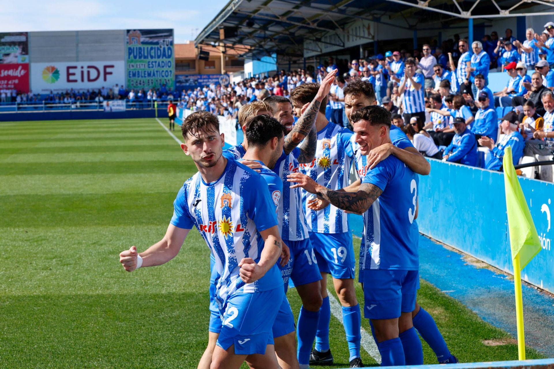 Las imágenes del Águilas-UCAM CF (2-1)