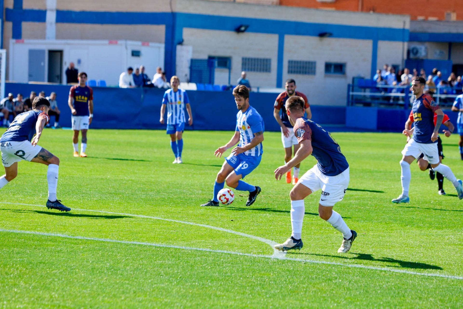 Las imágenes del Águilas-UCAM CF (2-1)