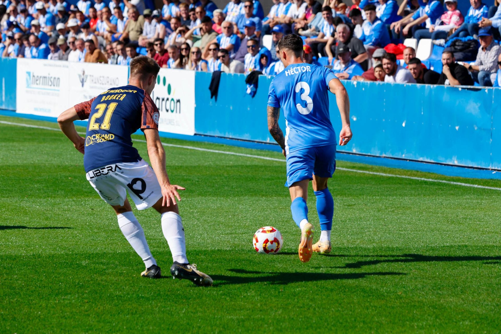 Las imágenes del Águilas-UCAM CF (2-1)