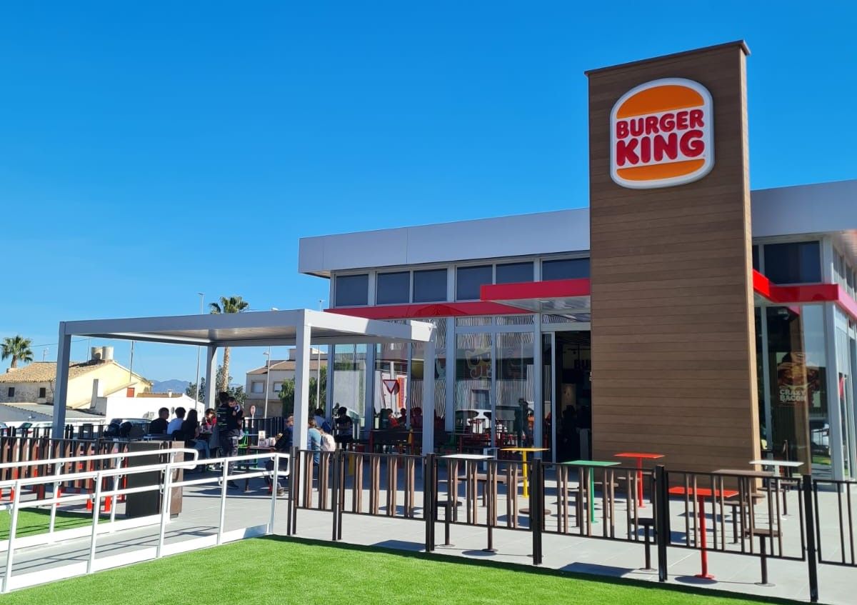 El nuevo restaurante de Burger King en Puerto Lumbreras.