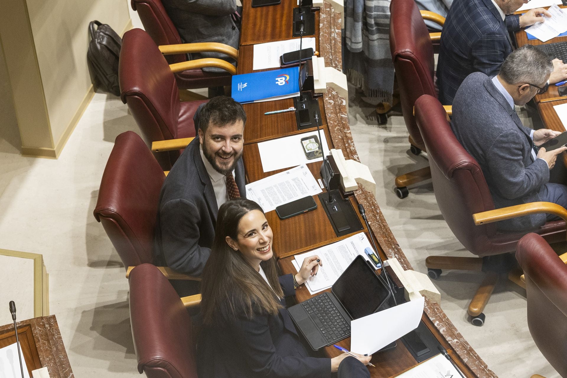 El Pleno de la Asamblea Regional de este martes, en imágenes