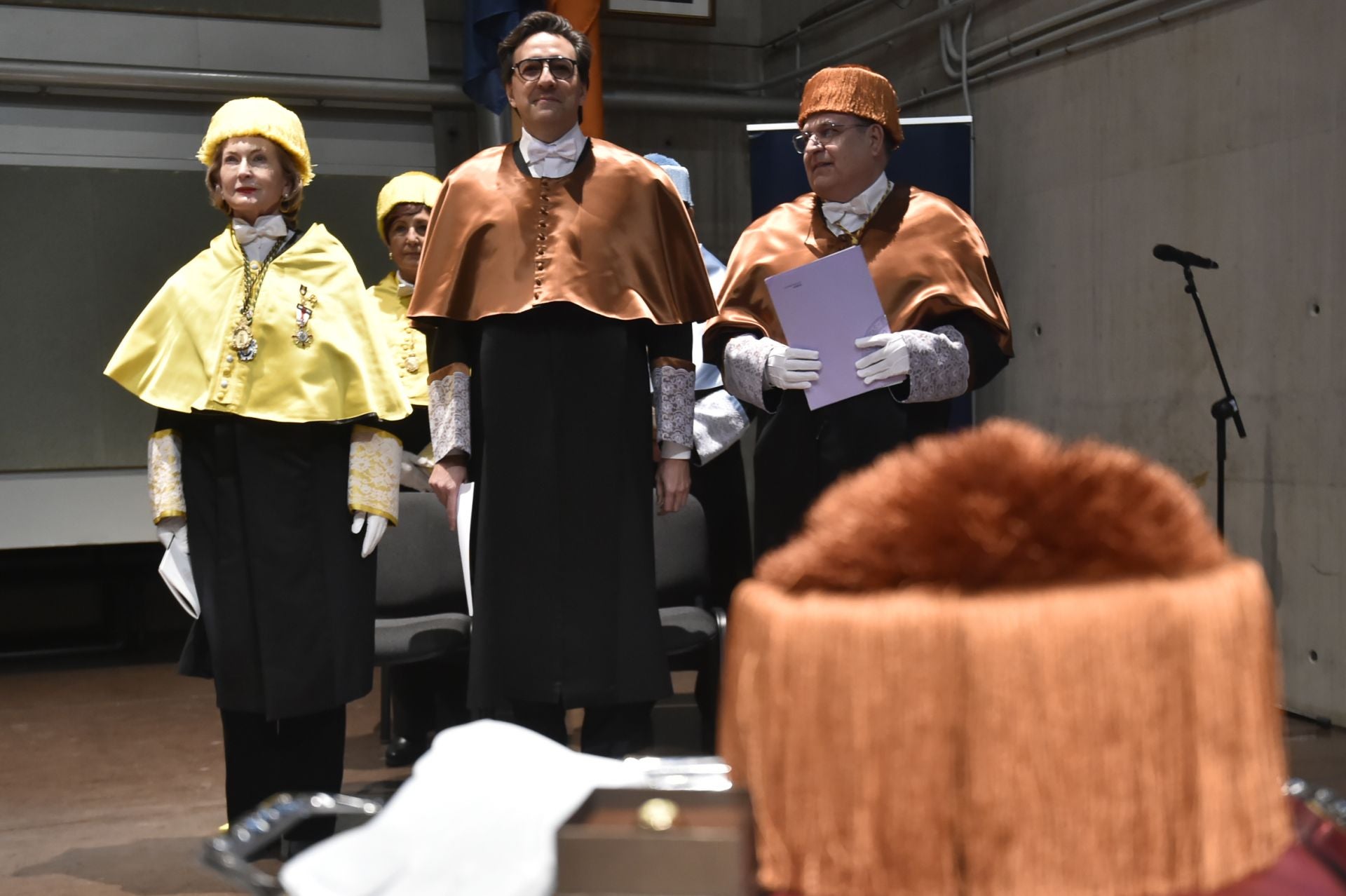 El acto de investidura de Darío Gil como doctor &#039;honoris causa&#039; de la UMU, en imágenes