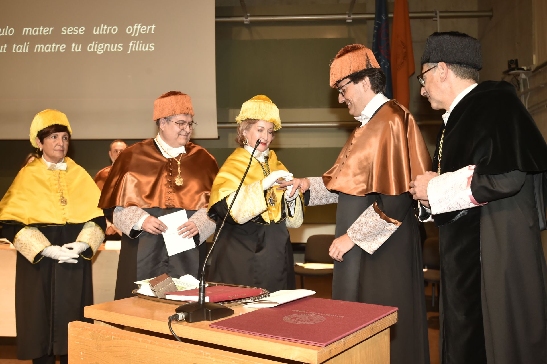 El acto de investidura de Darío Gil como doctor &#039;honoris causa&#039; de la UMU, en imágenes