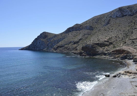Vertiente sur de Cabo Cope, en Águilas.