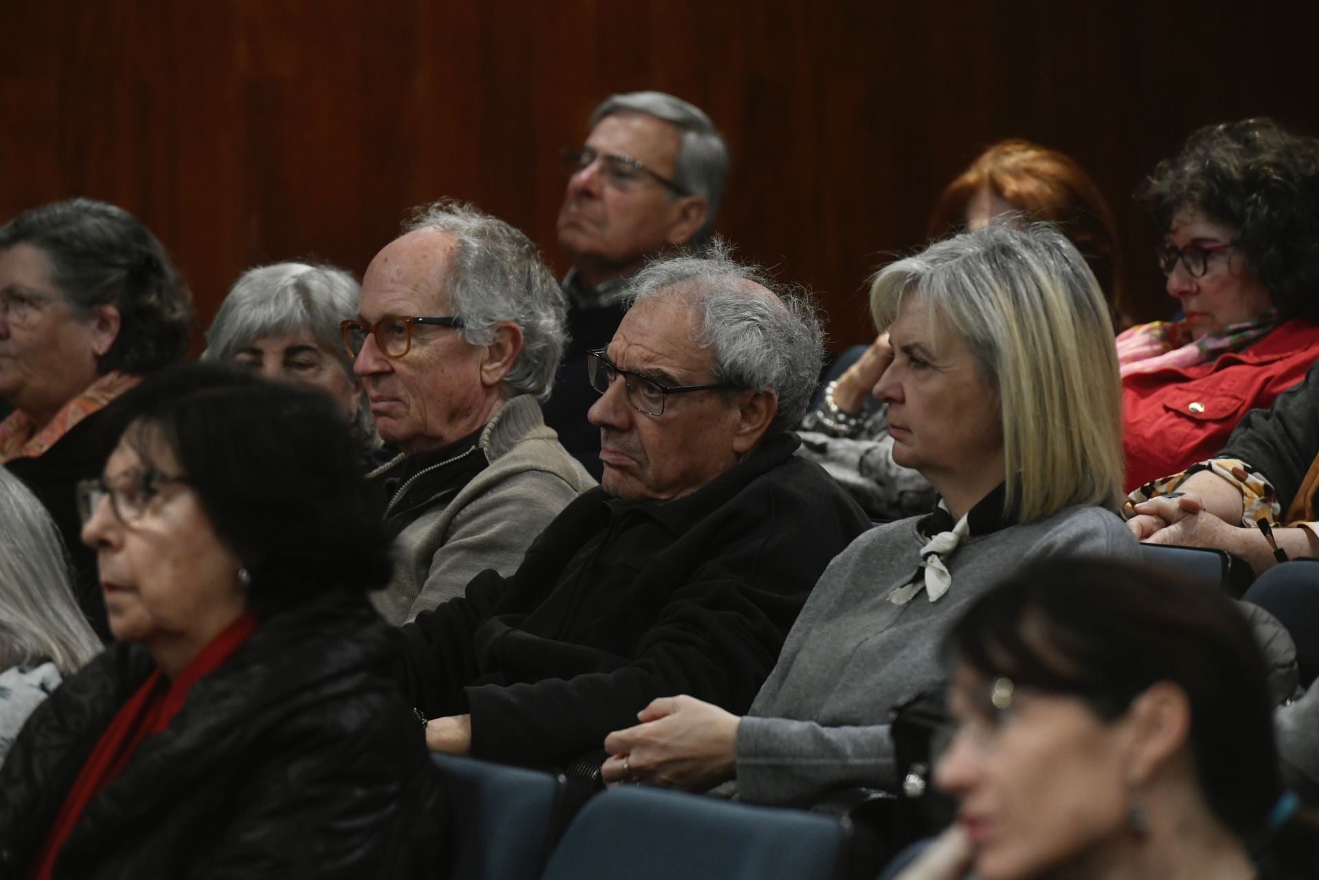 Aitor Larrabide en el Aula de Cultura de LA VERDAD, en imágenes