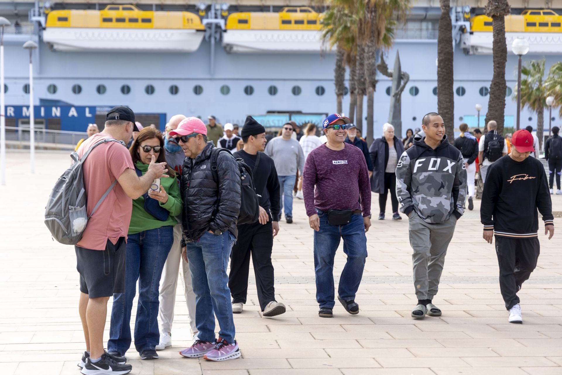 El crucero Allure of the Seas deja 5.000 visitantes en Cartagena