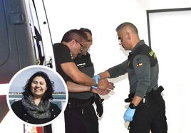 El detenido por la muerte de Audrey Fang pasa a disposición judicial. Abajo a la izquierda, la víctima.