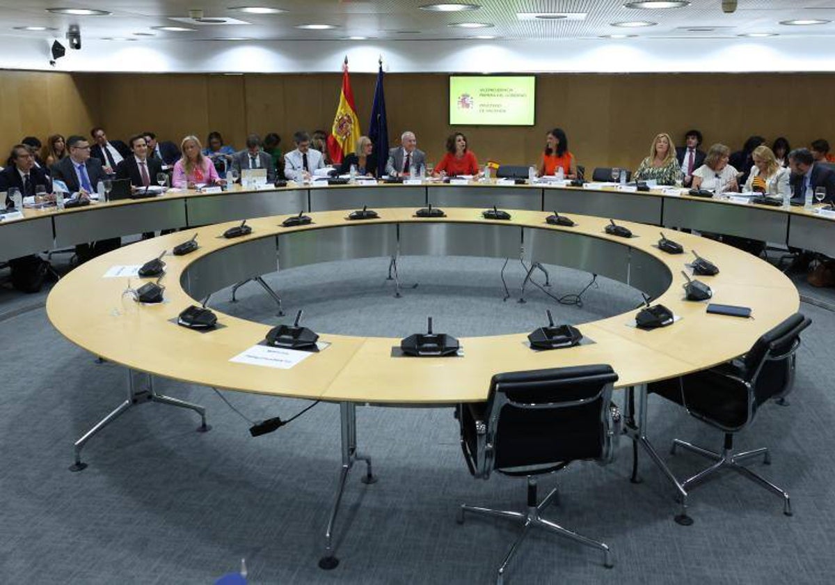 Imagen de la última reunión del Consejo de Política Fiscal y Financiera en julio de 2024