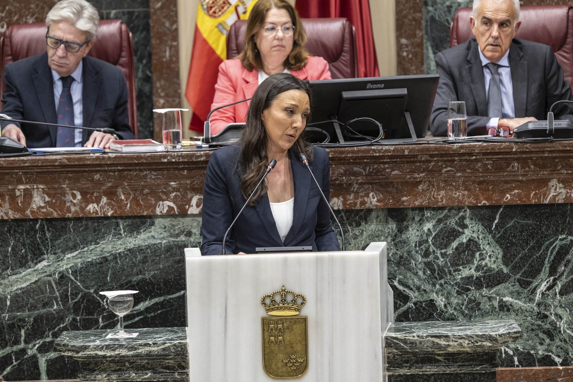 El Pleno de la Asamblea Regional de este viernes, en imágenes