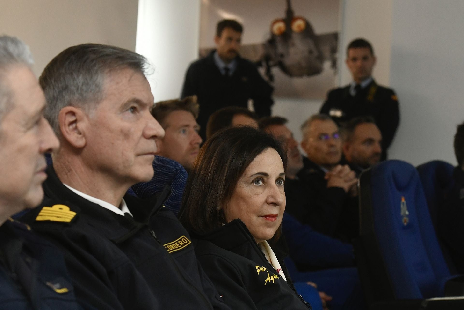 La visita de la ministra de Defensa a la Academia General del Aire de San Javier, en imágenes