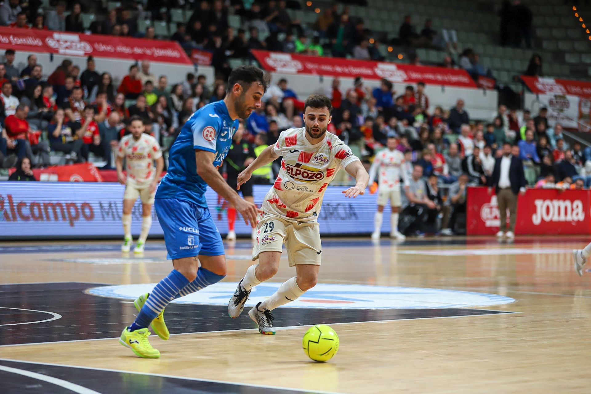 El partido entre ElPozo y Valdepeñas, en imágenes