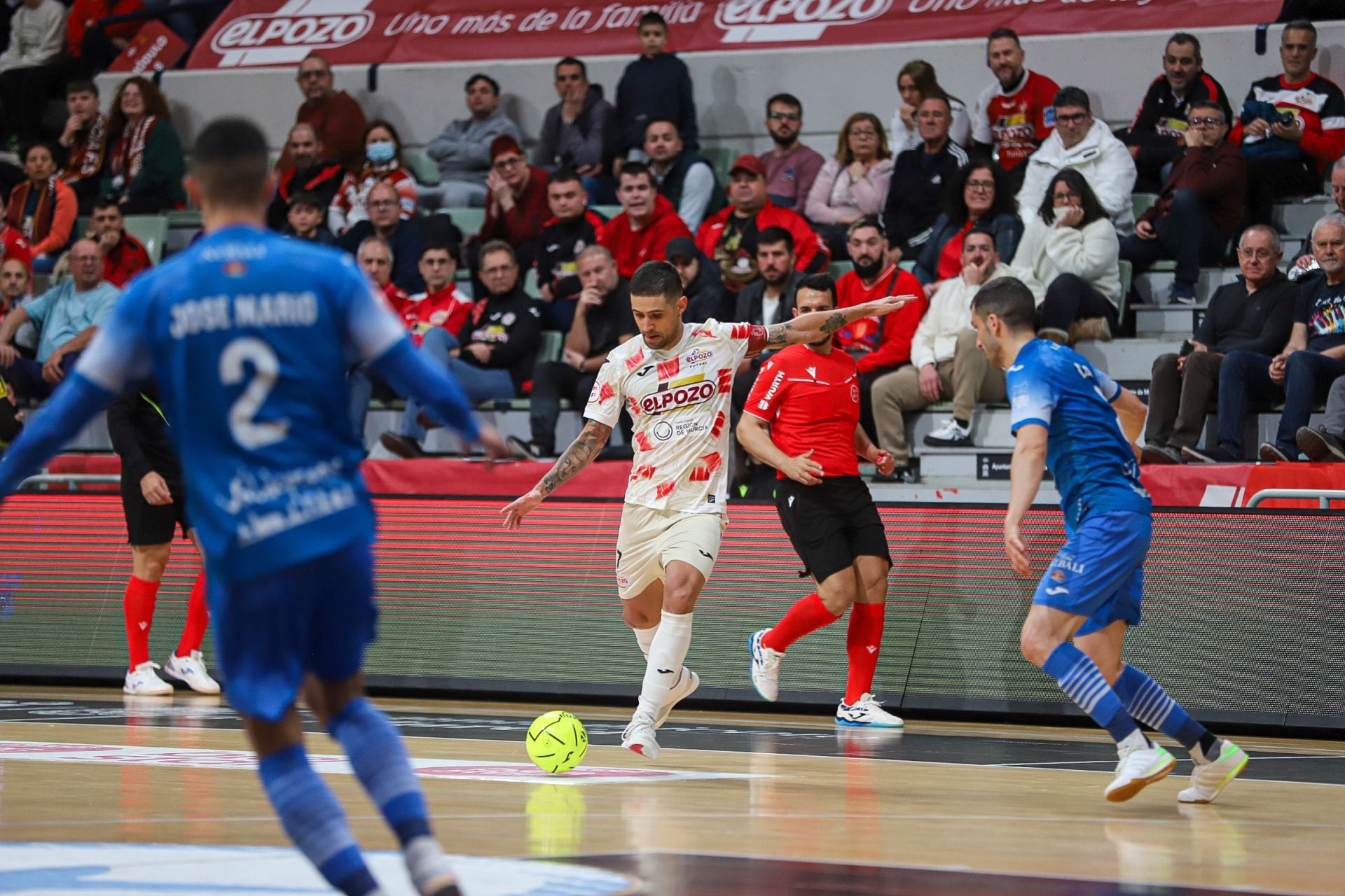 El partido entre ElPozo y Valdepeñas, en imágenes