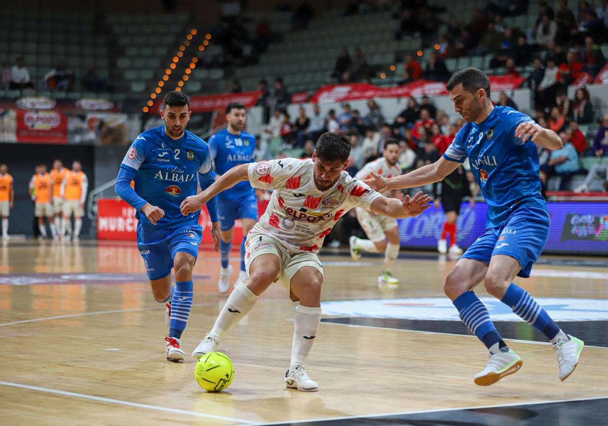 El partido entre ElPozo y Valdepeñas, en imágenes