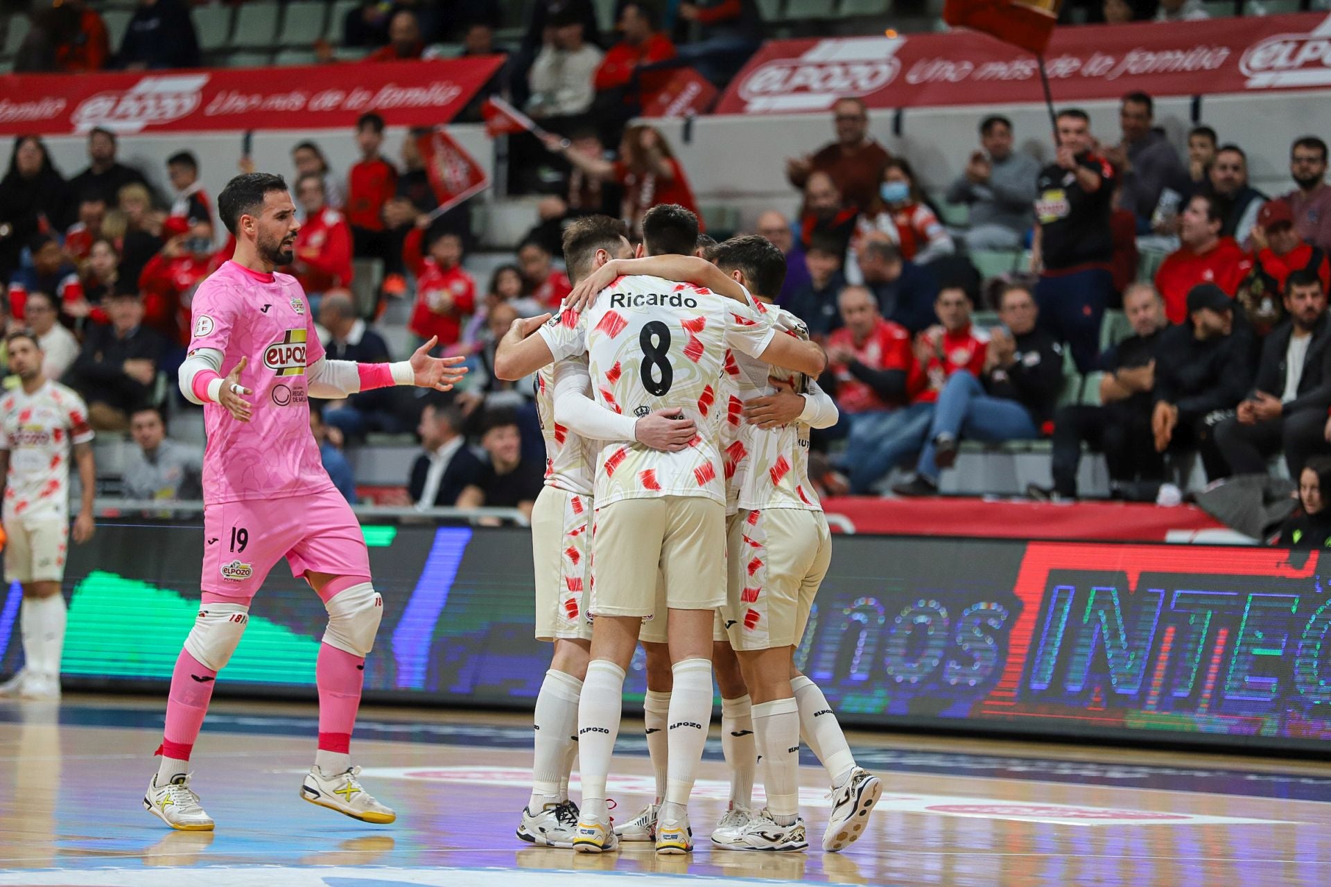 El partido entre ElPozo y Valdepeñas, en imágenes