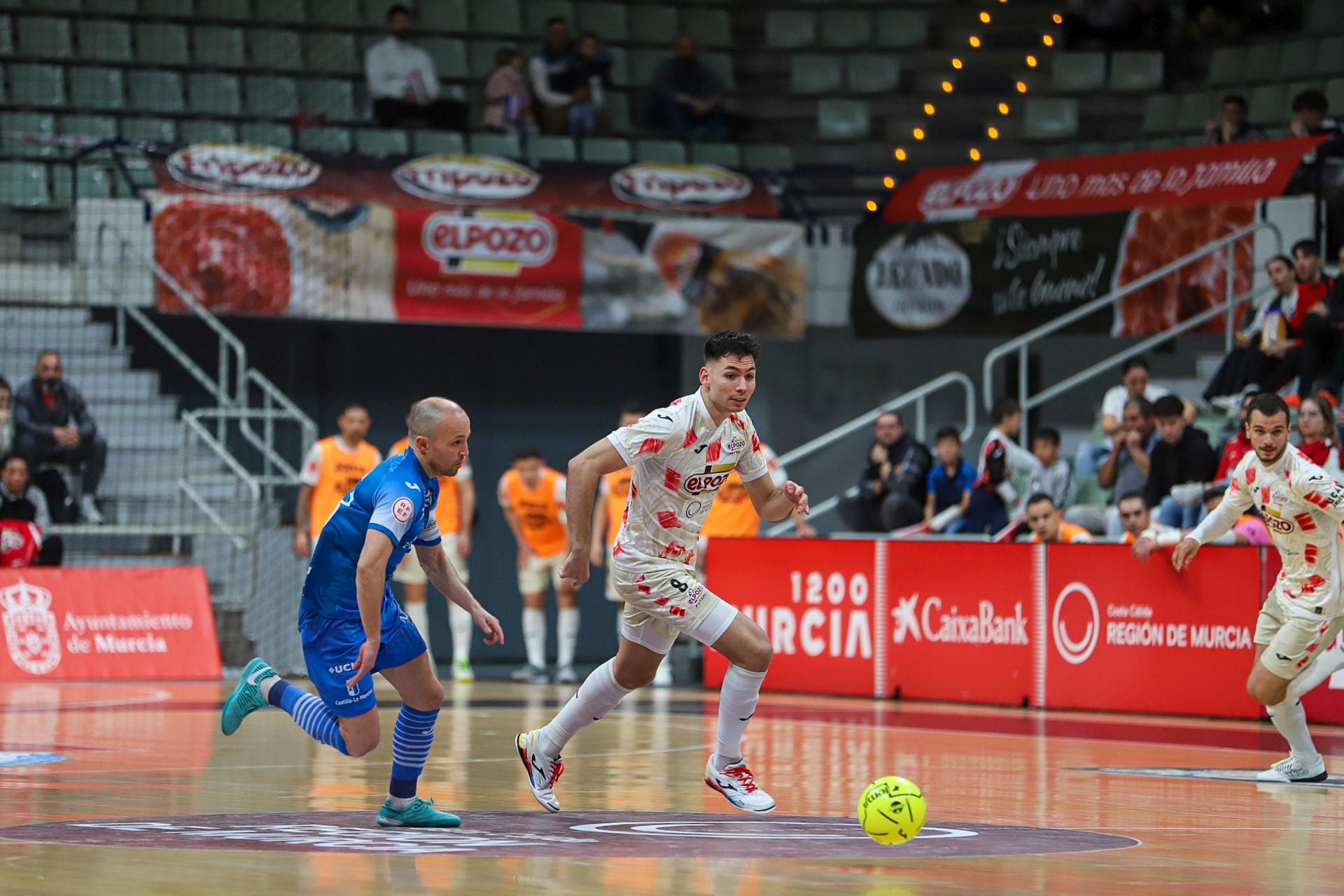 El partido entre ElPozo y Valdepeñas, en imágenes