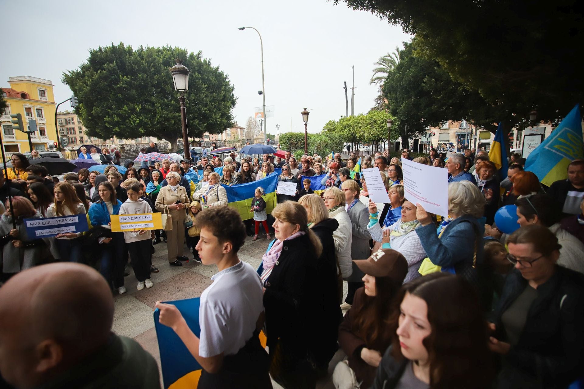 Ucrania llora en la Región sus tres años de invasión