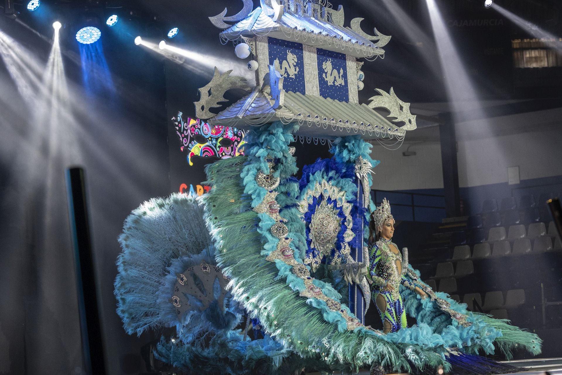 En imágenes, elección de la reina infantil del Carnaval de Cartagena