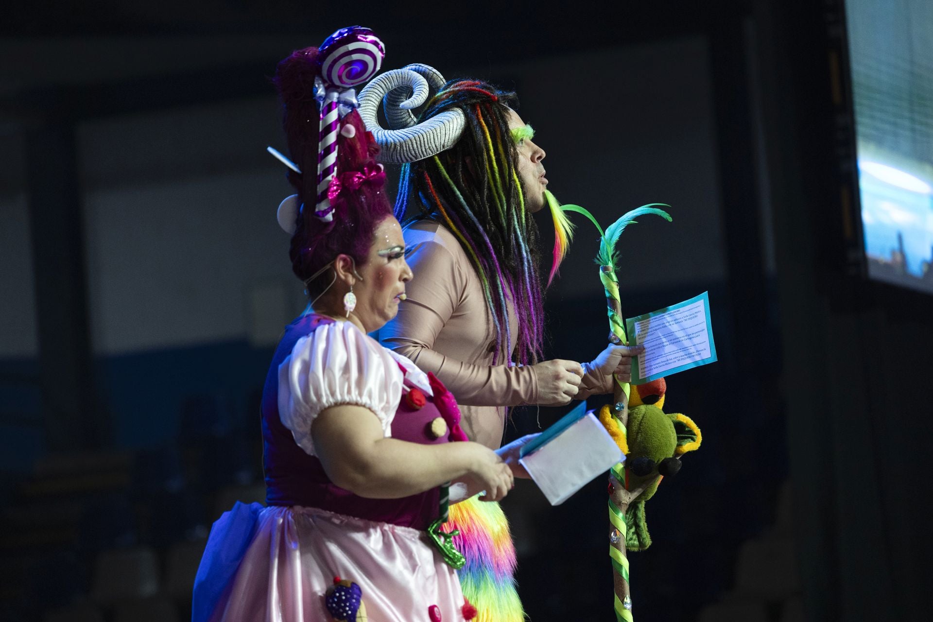 En imágenes, elección de la reina infantil del Carnaval de Cartagena