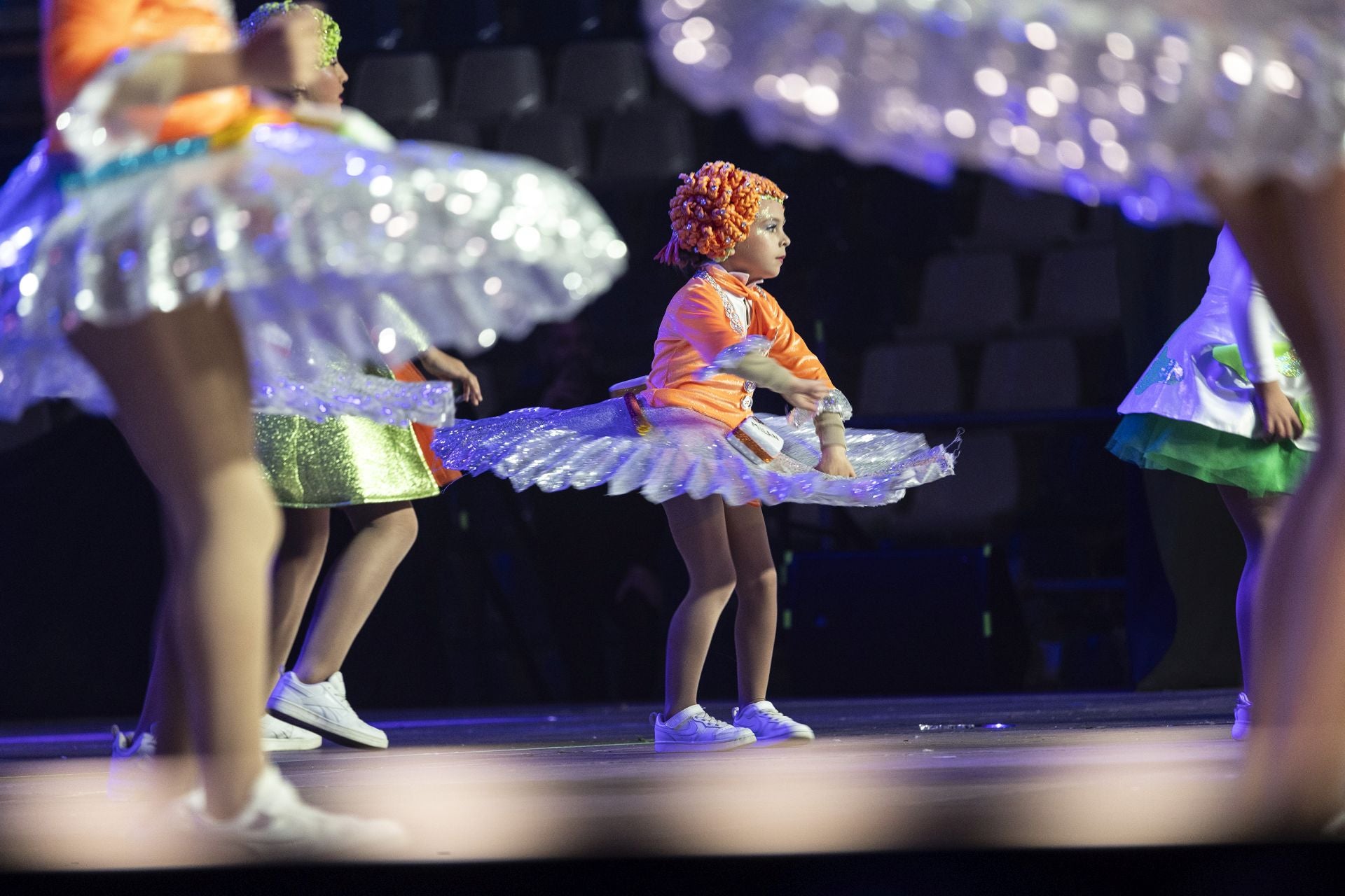 En imágenes, elección de la reina infantil del Carnaval de Cartagena