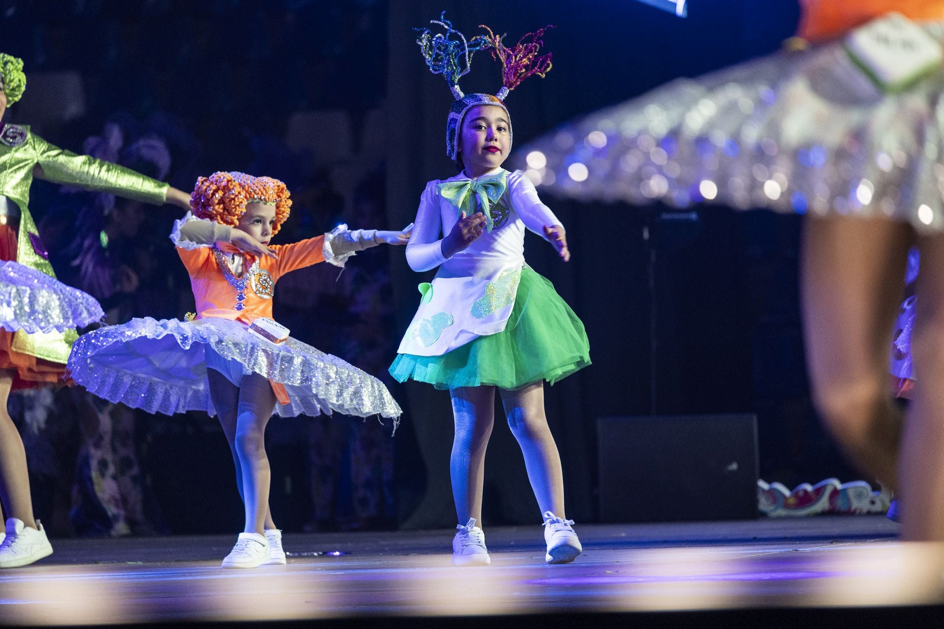 En imágenes, elección de la reina infantil del Carnaval de Cartagena