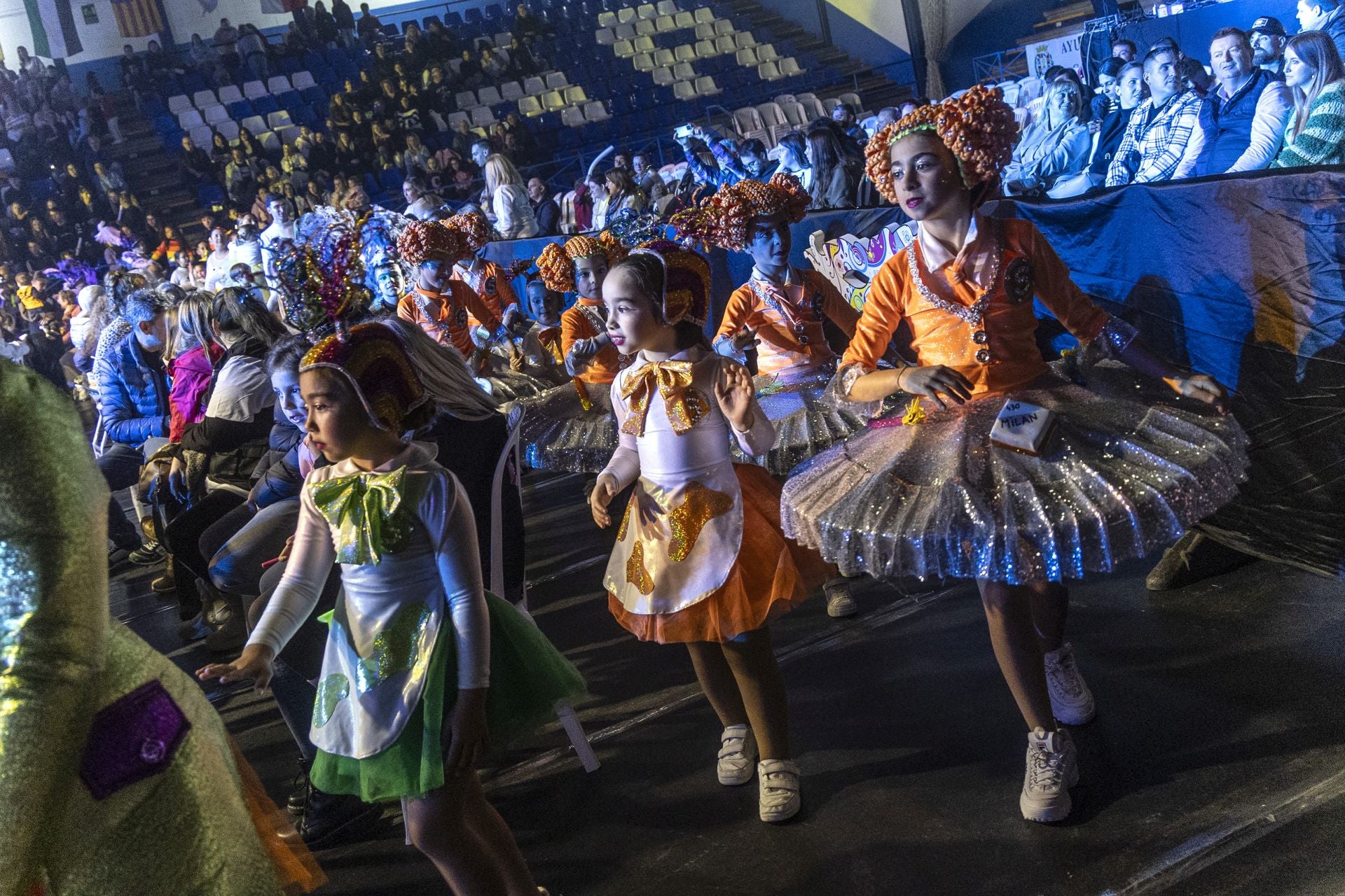 En imágenes, elección de la reina infantil del Carnaval de Cartagena