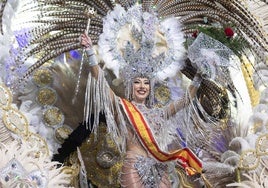 Zaira Gutiérrez García es la nueva reina del Carnaval de Cartagena.