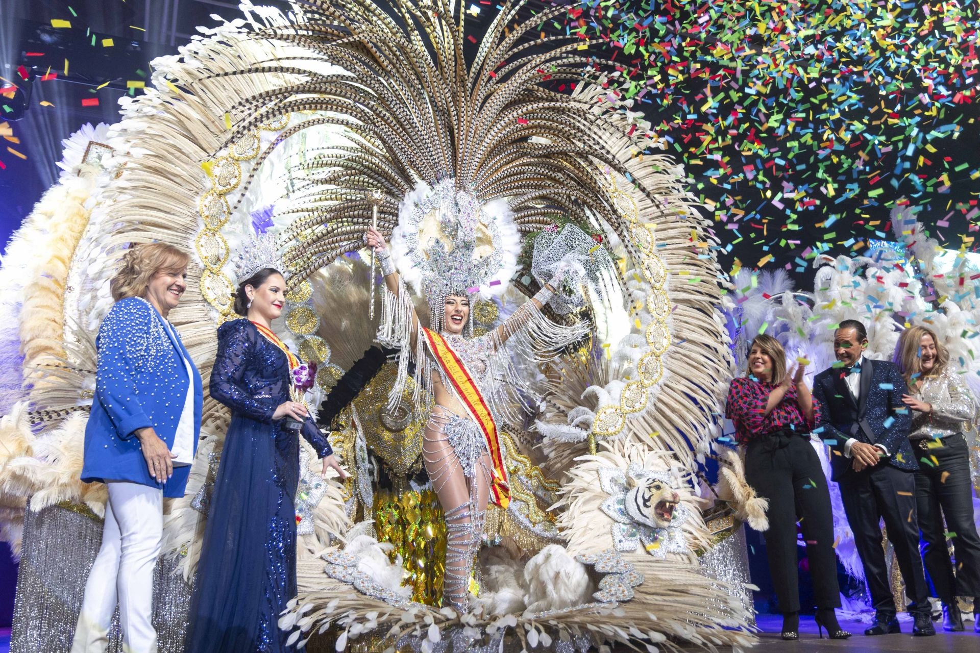 La elección de la reina del Carnaval de Cartagena, en imágenes