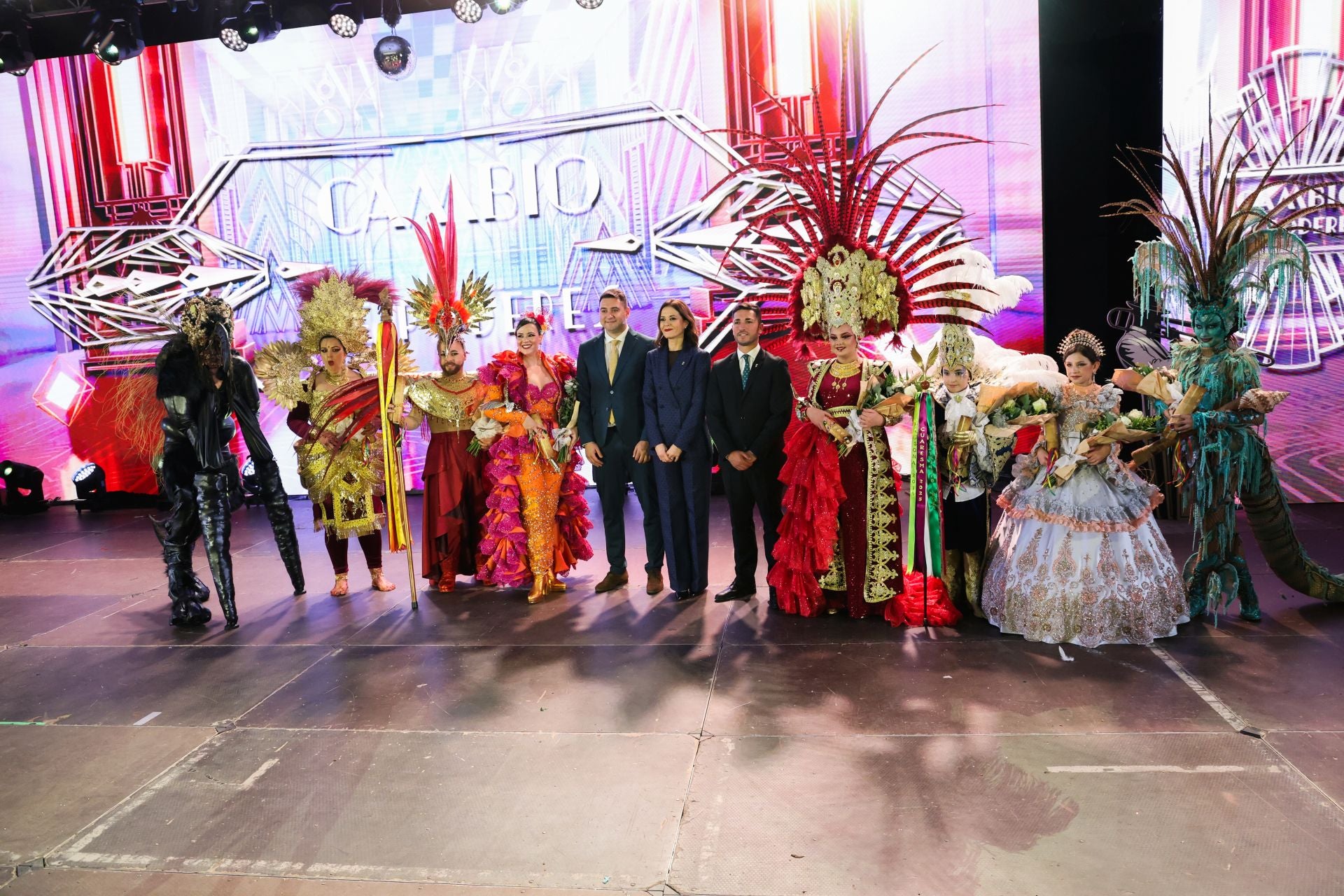 La gala del Cambio de Poderes del Carnaval de Águilas, en imágenes