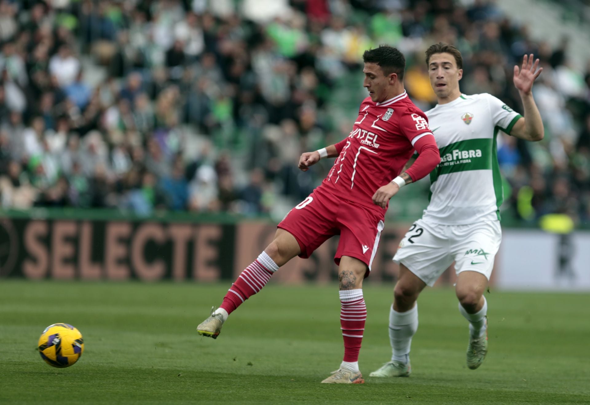 La derrota del Cartagena frente al Elche, en imágenes