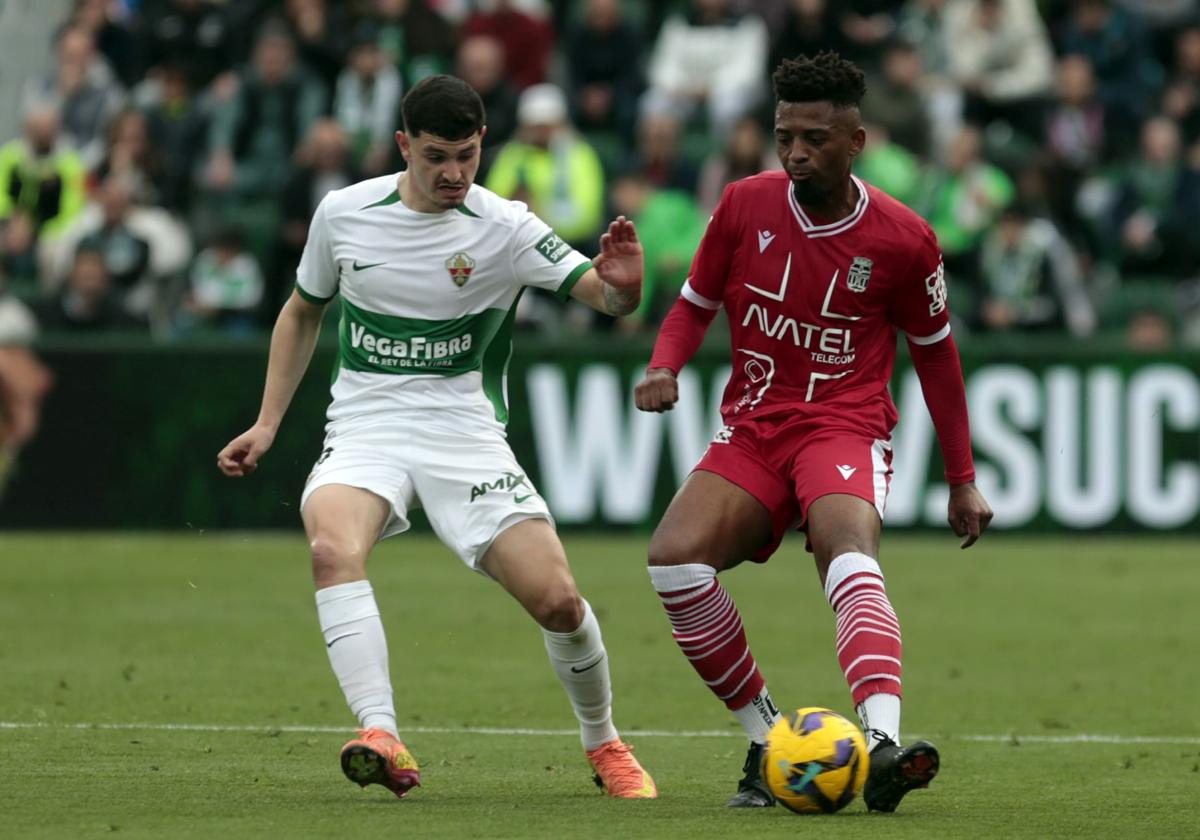 La derrota del Cartagena frente al Elche, en imágenes