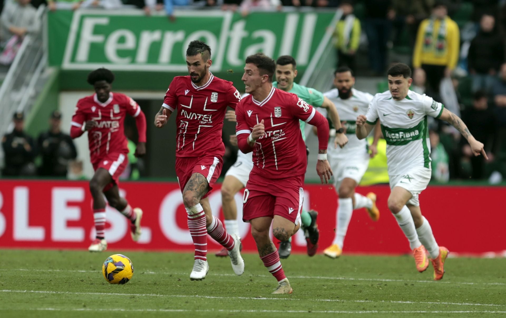 La derrota del Cartagena frente al Elche, en imágenes