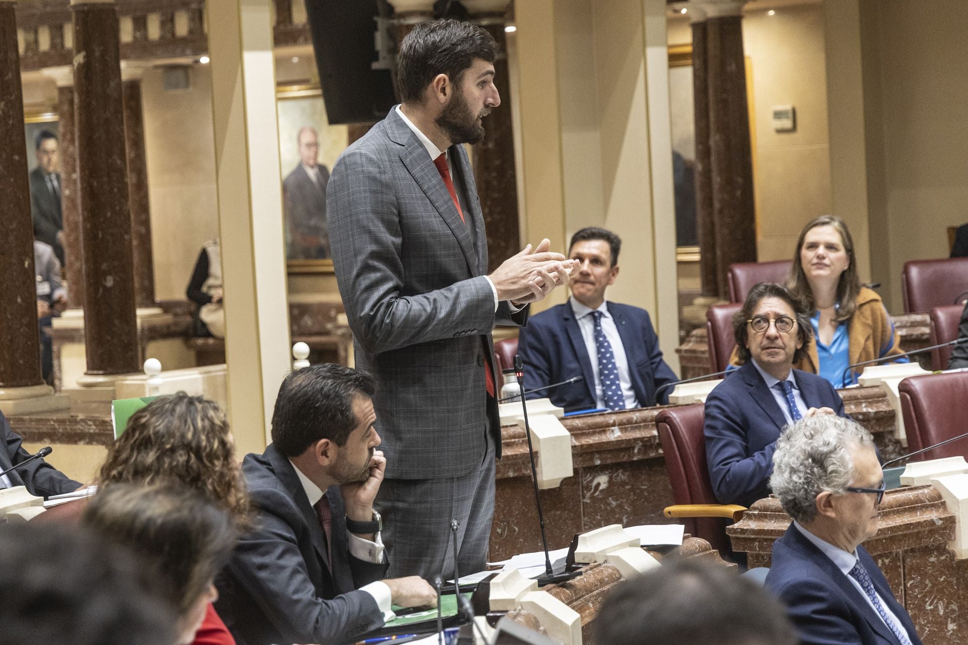 El Pleno de la Asamblea, en imágenes