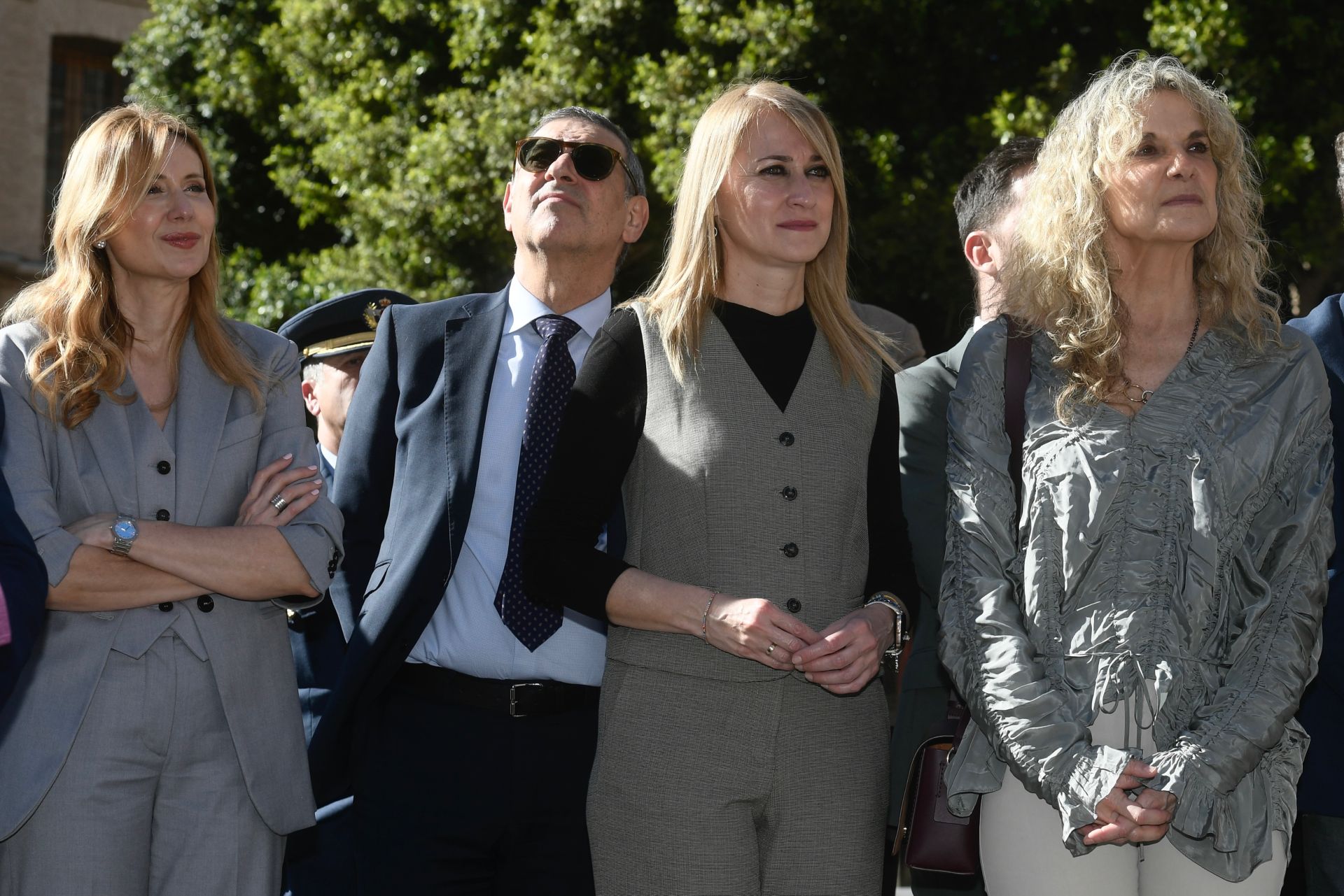 Inauguración de la obra de Cristóbal Gabarrón en la plaza de Santo Domingo de Murcia, en imágenes